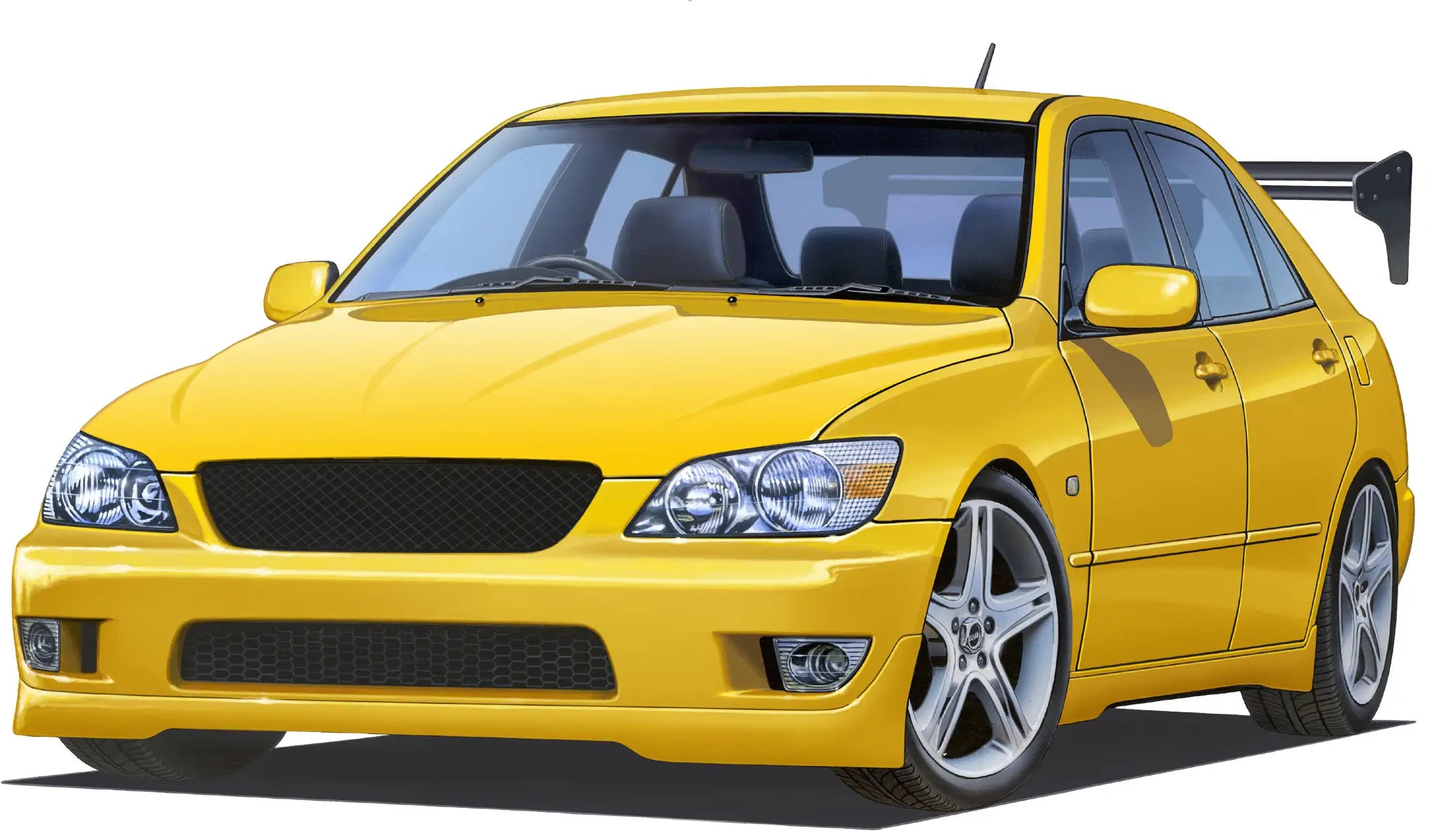 Fujimi 1/24 Toyota ID-335 Altezza RS200 (w/ GT W Wing) Model Kit