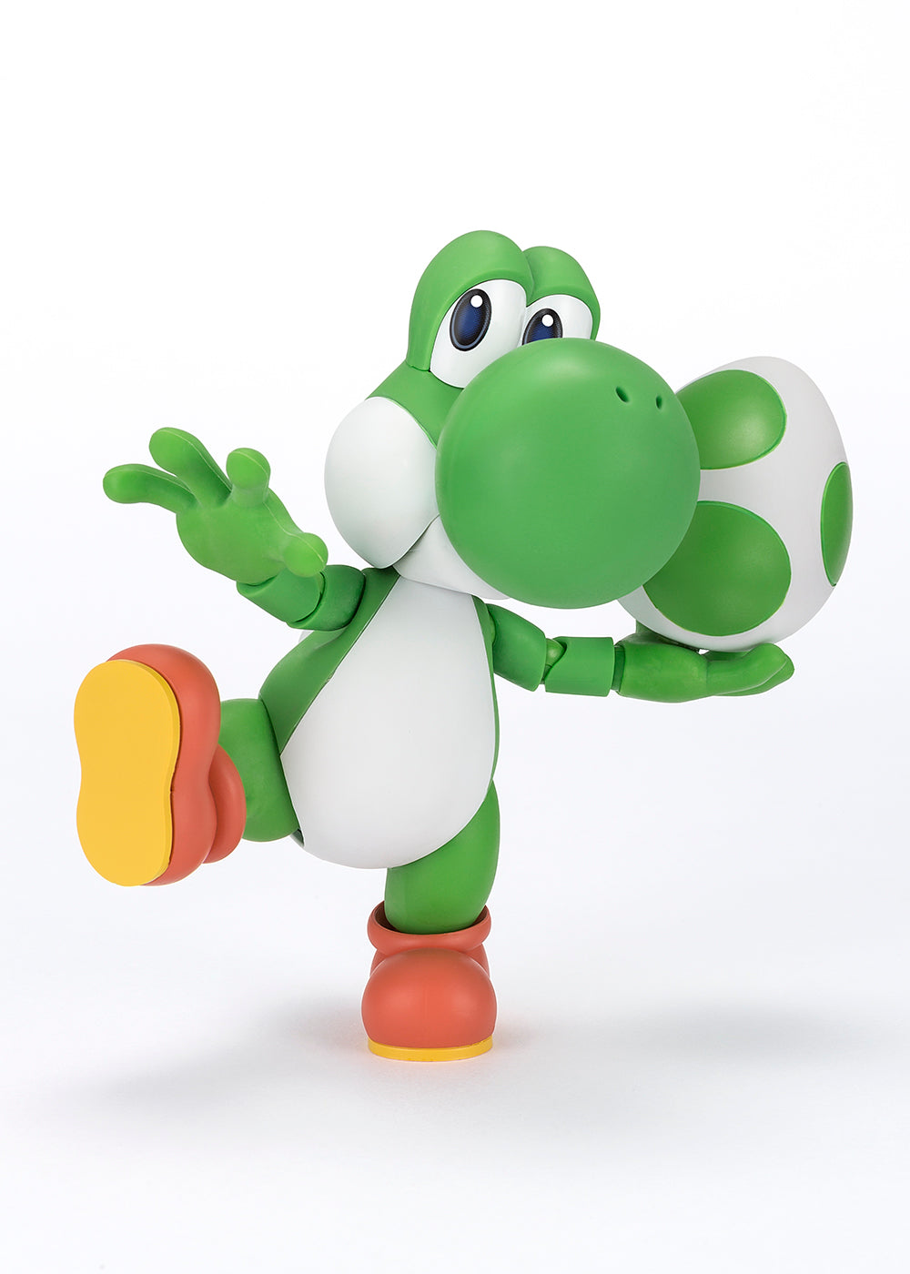 Bandai x Tamashii Nations S.H.Figuarts Yoshi (Super Mario) Figurine