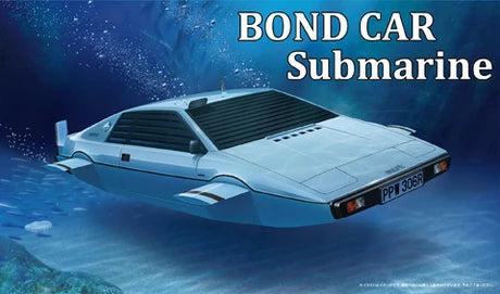 Fujimi 1/24 Lotus Esprit James Bond Car Submarine Plastic Model Kit