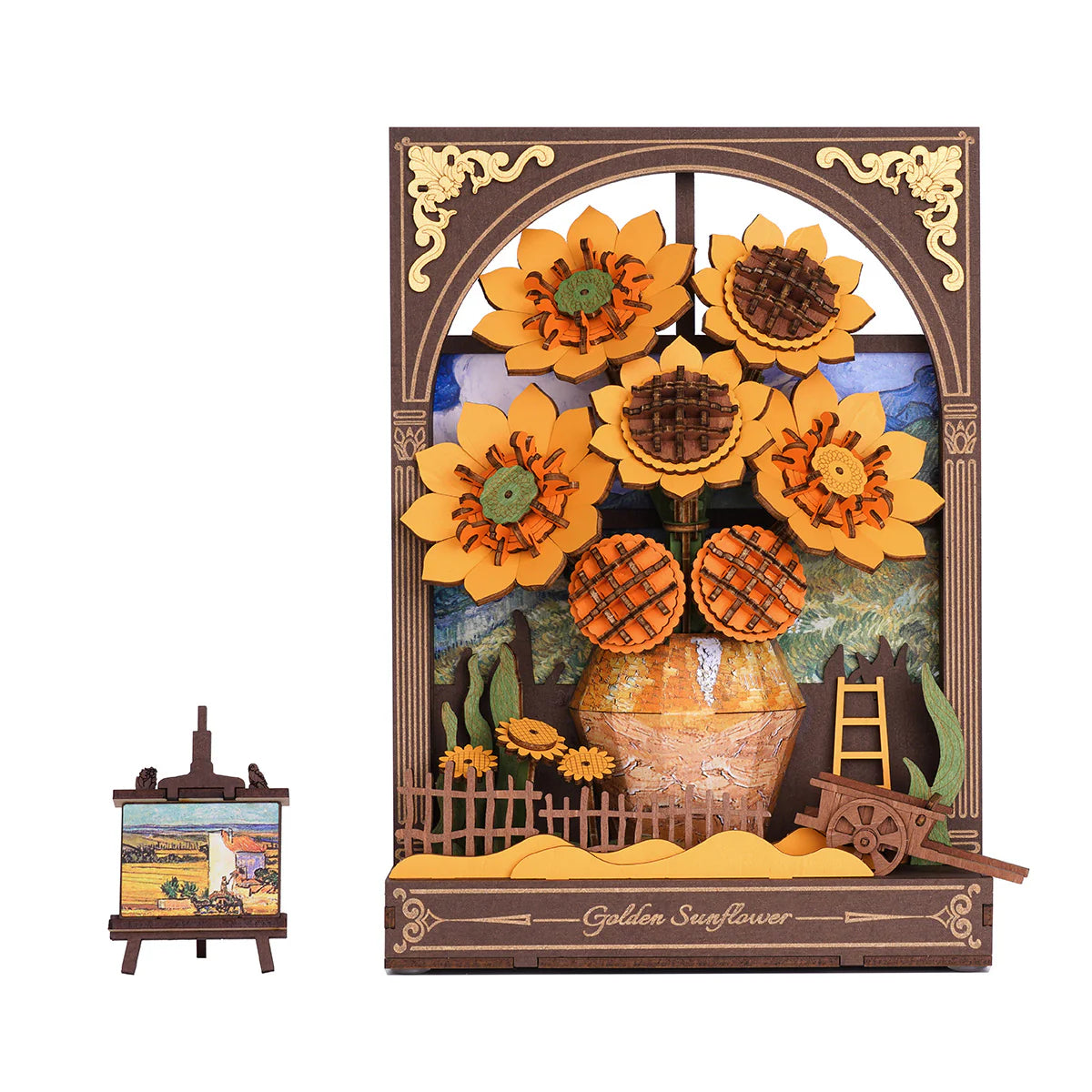 Rowood Golden Sunflower 3D Painting