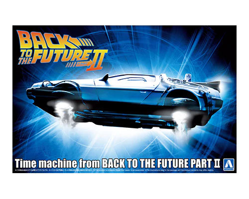 Aoshima 1/24 Movie Mecha #Bt-02, Time Machine From Back To The Future Part II