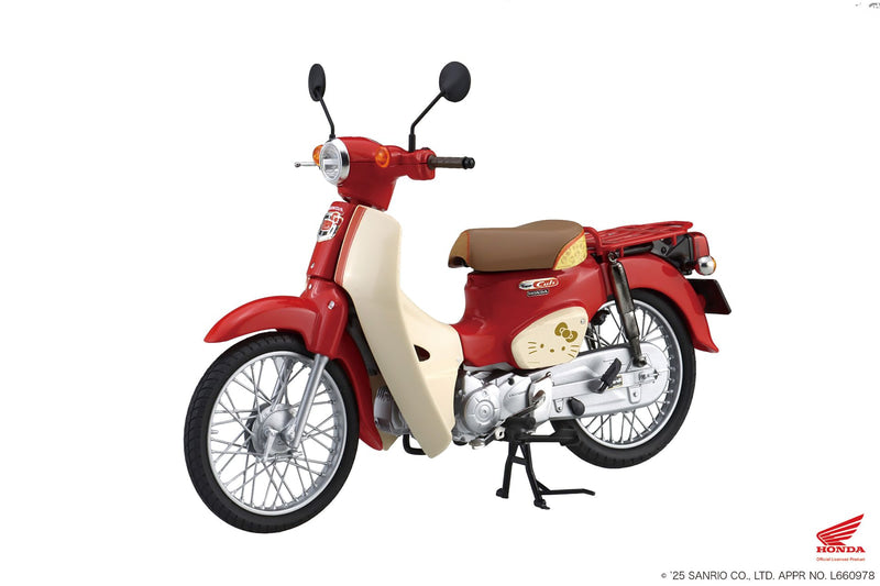 HONDA HELLO KITTY ミニバイク 12個セット Fujimi 1/12 Honda Super Cub 50 Type Hello Kitty Model Kit
