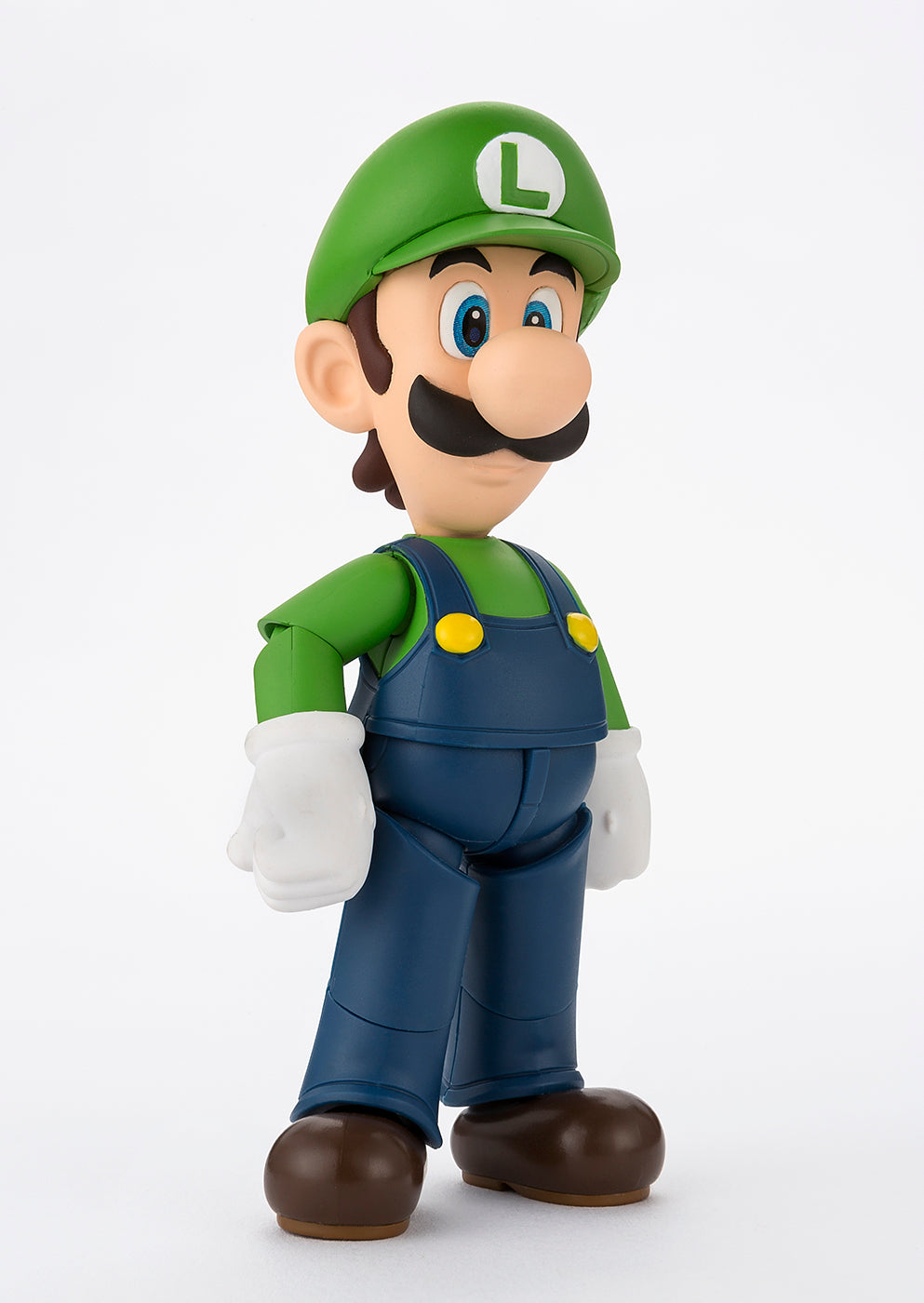 Bandai x Tamashii Nations S.H.Figuarts Luigi (Super Mario) Figurine