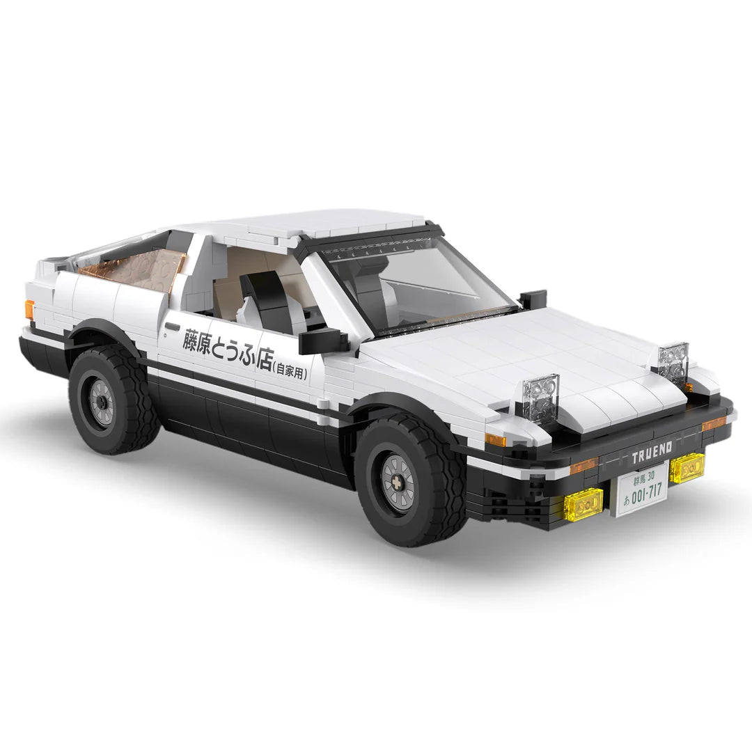 CaDA 1/12 Initial D Toyota Trueno AE86 Brick Model Car
