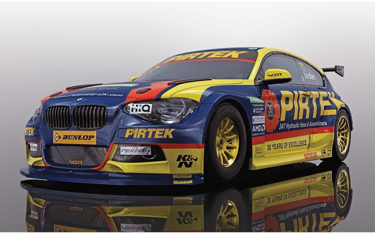 Scalextric 1/32 BMW 125i BTCC Slot Car (2018 - Andrew Jordan)