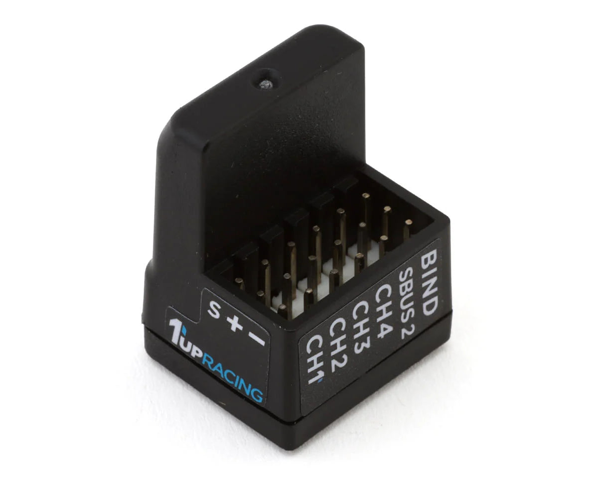 1UP Racing Pro-RX 4-Channel Futaba F-4G Antenna-Free 2.4GHz Receiver