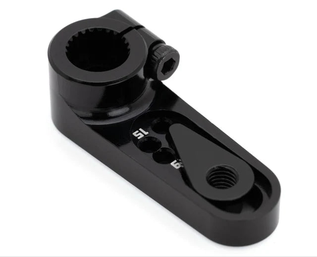 1UP Racing Aluminum Adjustable Servo Horn, 15-19mm, 25T Spline