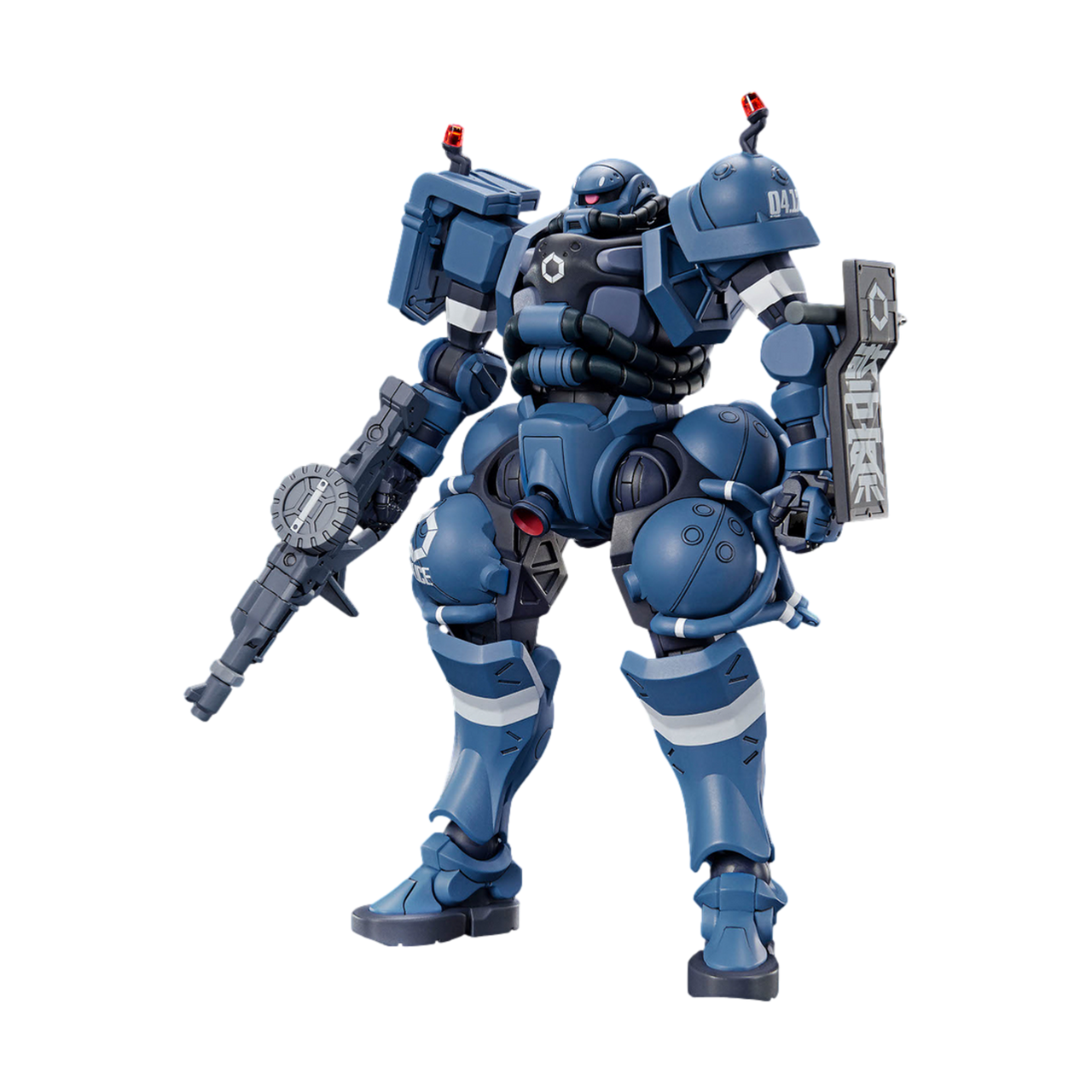 Bandai HG 1/144 Police Zaku "Mobile Suit Gundam GQuuuuuuX" Snap-Together Plastic Model Kit