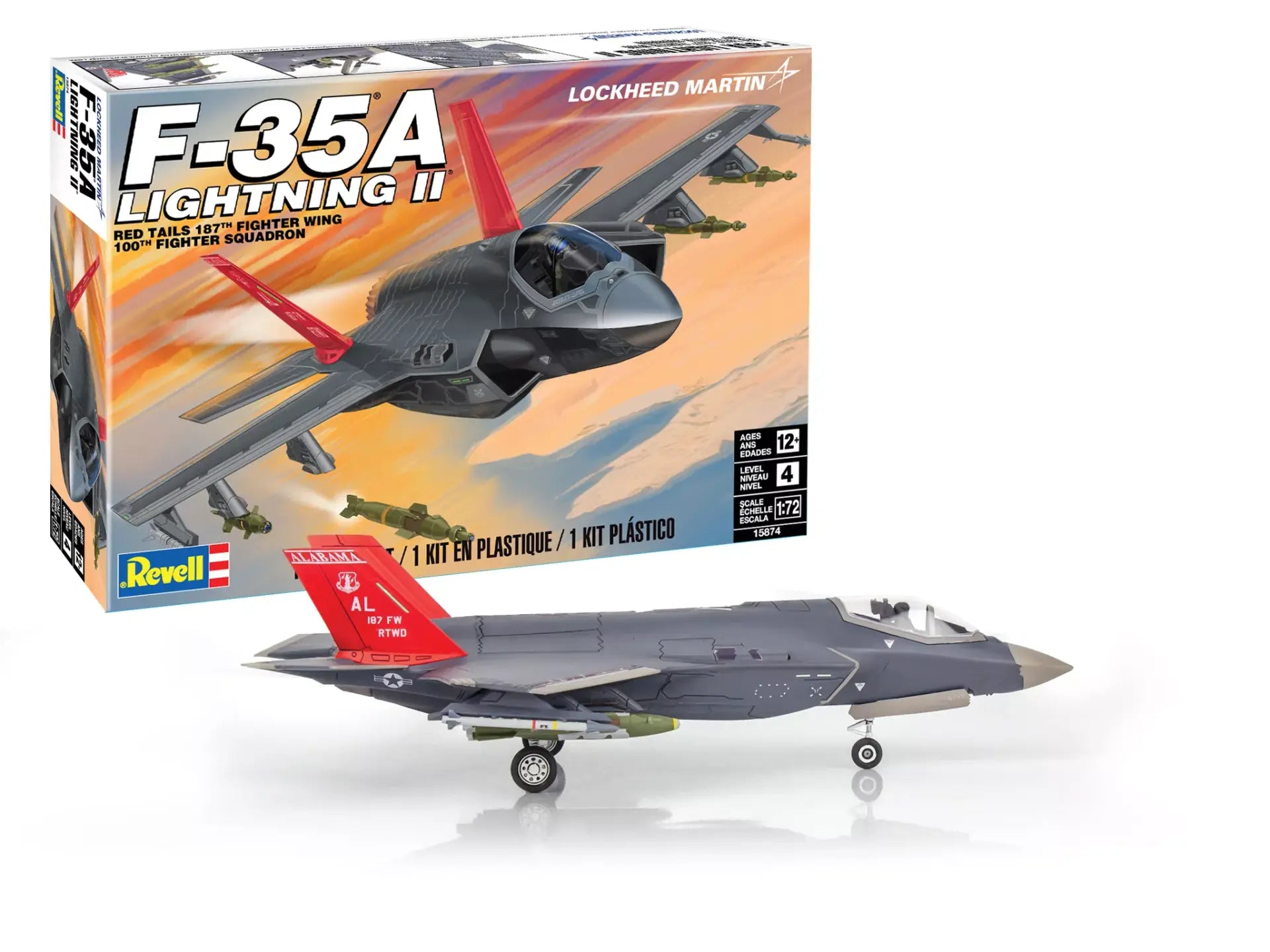 Revell 1/72 Lockheed Martin F-35A Lightning II Model Kit