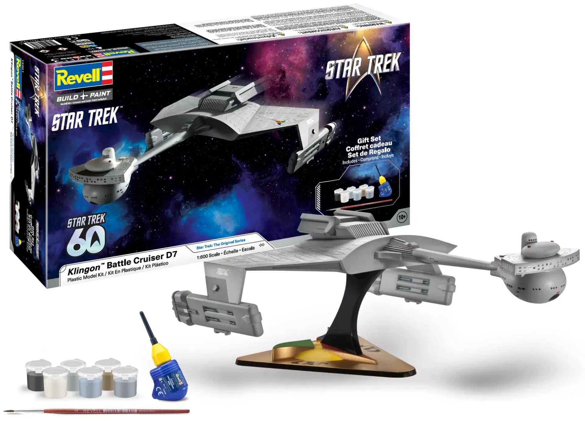 Revell 1/600 Star Trek Klingon Battle Cruiser D7 Model Kit