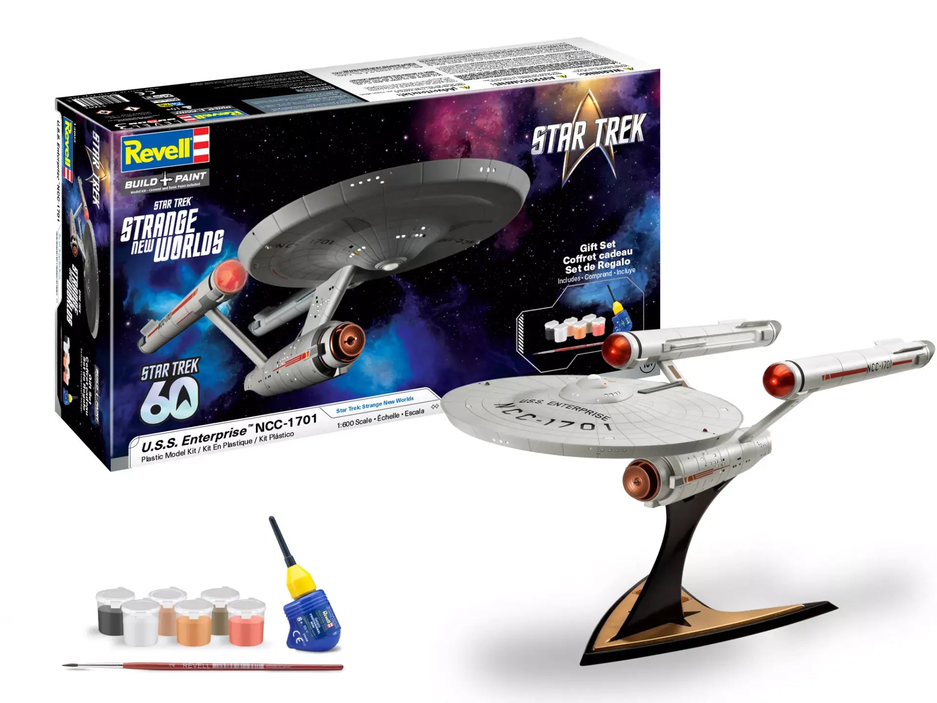 Revell 1/600 Star Trek U.S.S. Enterprise NCC-1701 - Strange New Worlds Model Kit