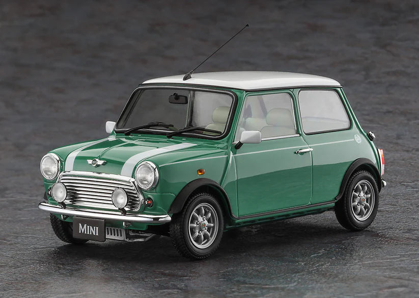 Hasegawa 1/24 Mini Cooper Heritage Collection 1997 (Almond Green) Model Kit