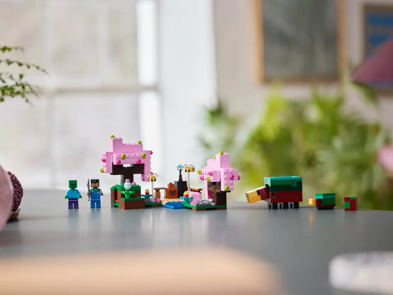 LEGO® Minecraft: The Cherry Blossom Garden