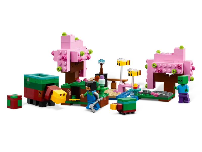 LEGO® Minecraft: The Cherry Blossom Garden