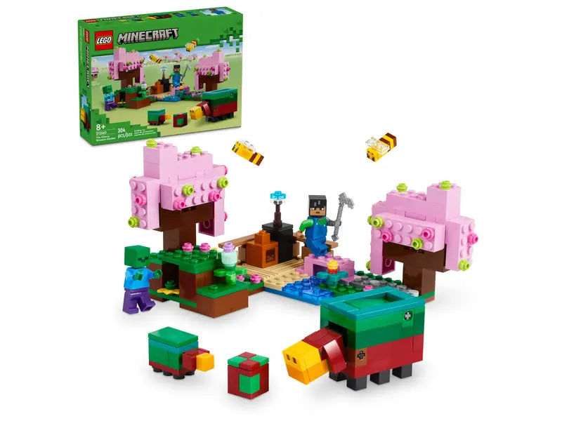 LEGO® Minecraft: The Cherry Blossom Garden