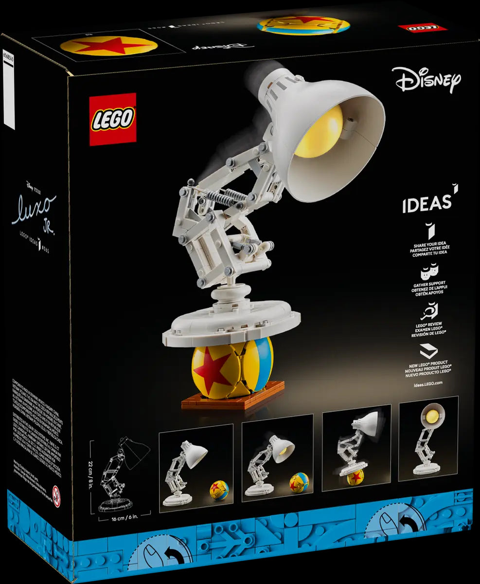 PSA10 PIXAR ルクソーJr. LUXO LEGO® Ideas: Disney Pixar Luxo Jr.