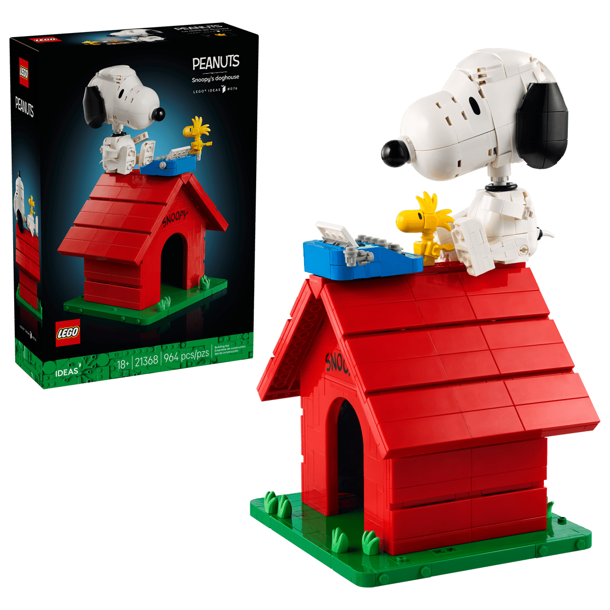 LEGO® Ideas: Peanuts: Snoopy's Doghouse