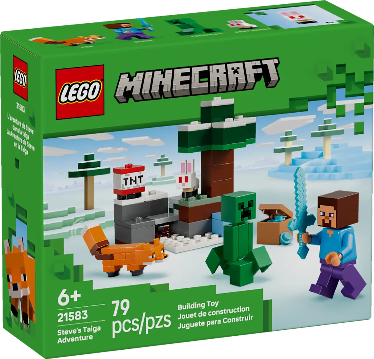 LEGO Minecraft: Steve's Taiga Adventure