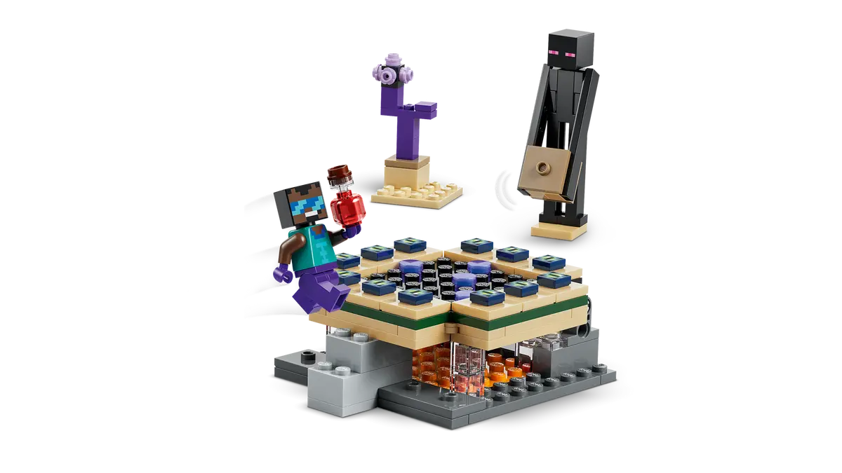 LEGO Minecraft: Nether & End Portal Journey