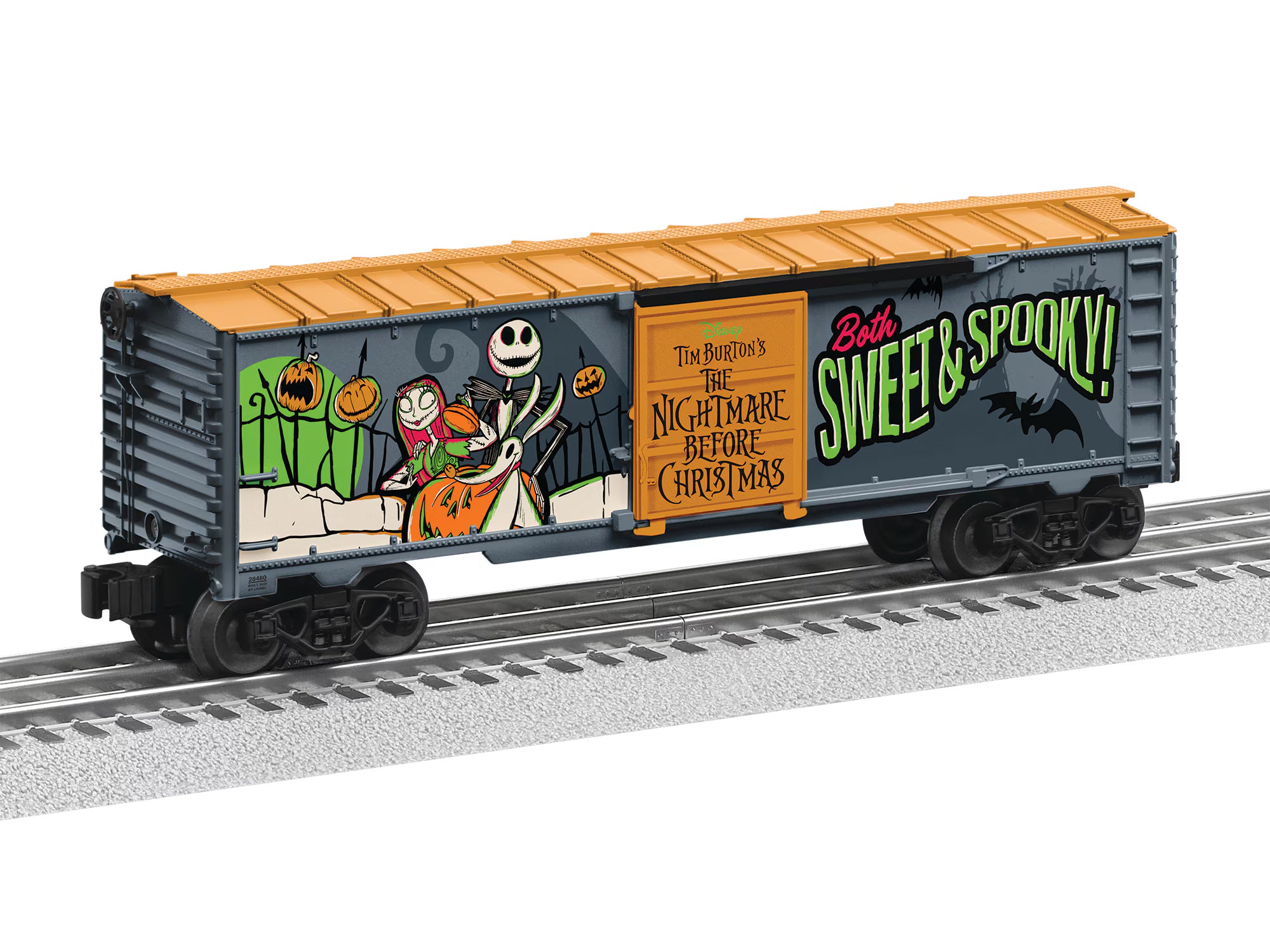 Lionel O Scale RTR Disney The Nightmare Before Christmas Halloween Steel Boxcar