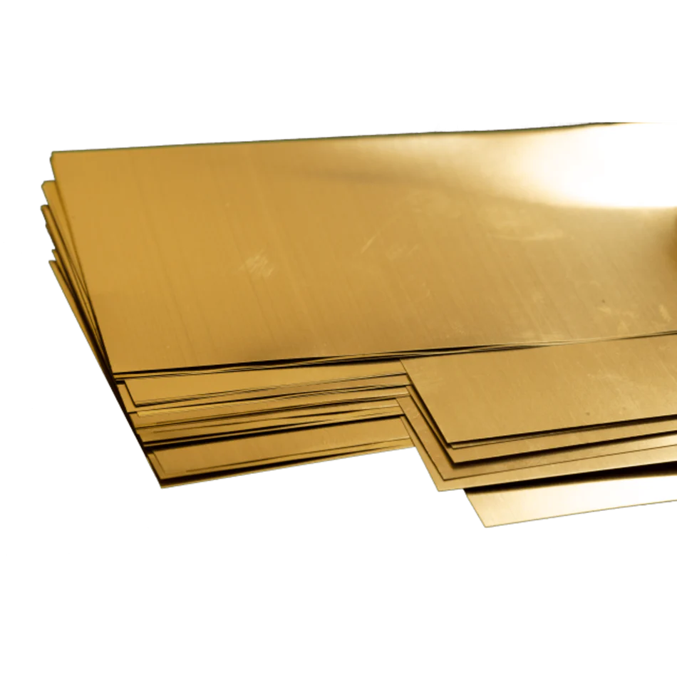 K&S Metals Assorted Brass Sheets (4)