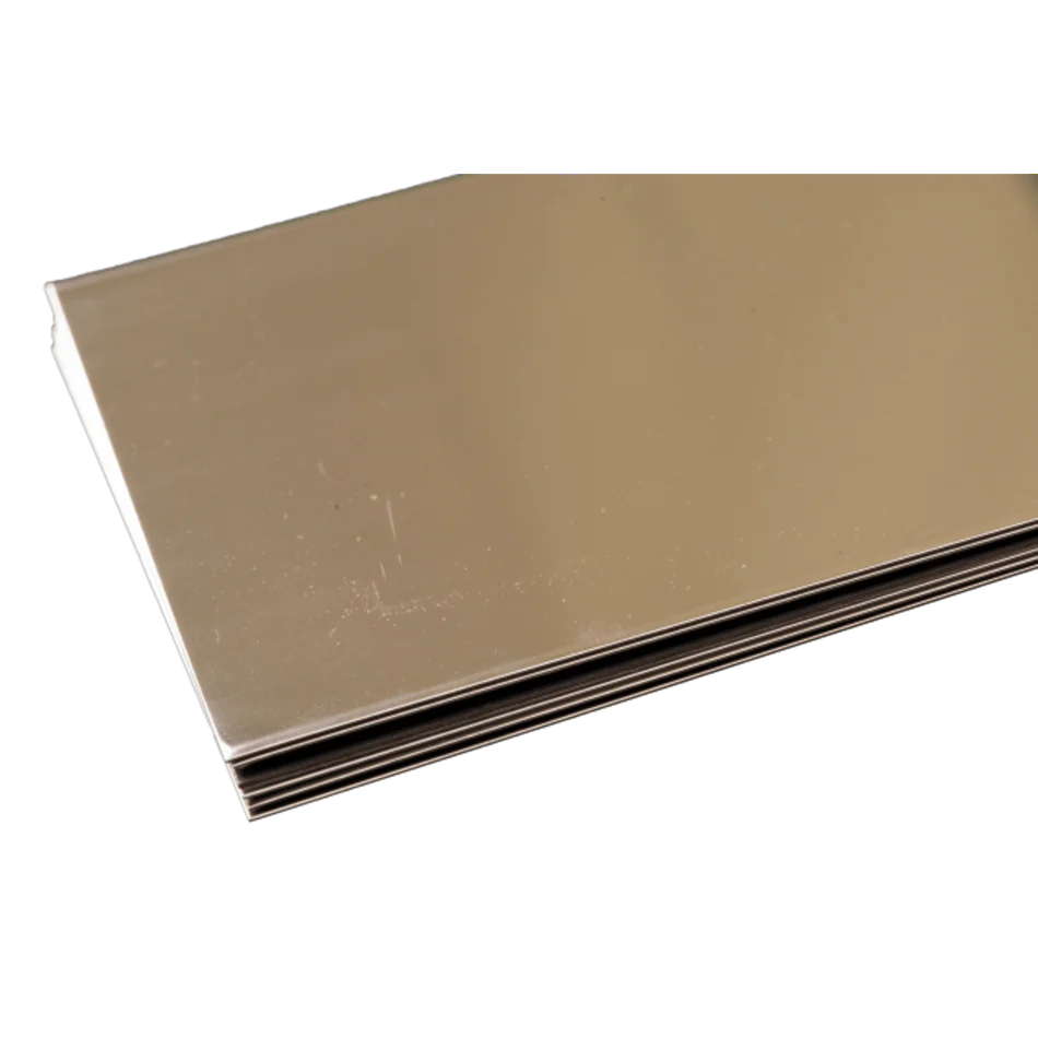 K&S Metals 0.018" x 4" x 10" Stainless Steel Sheet (1)