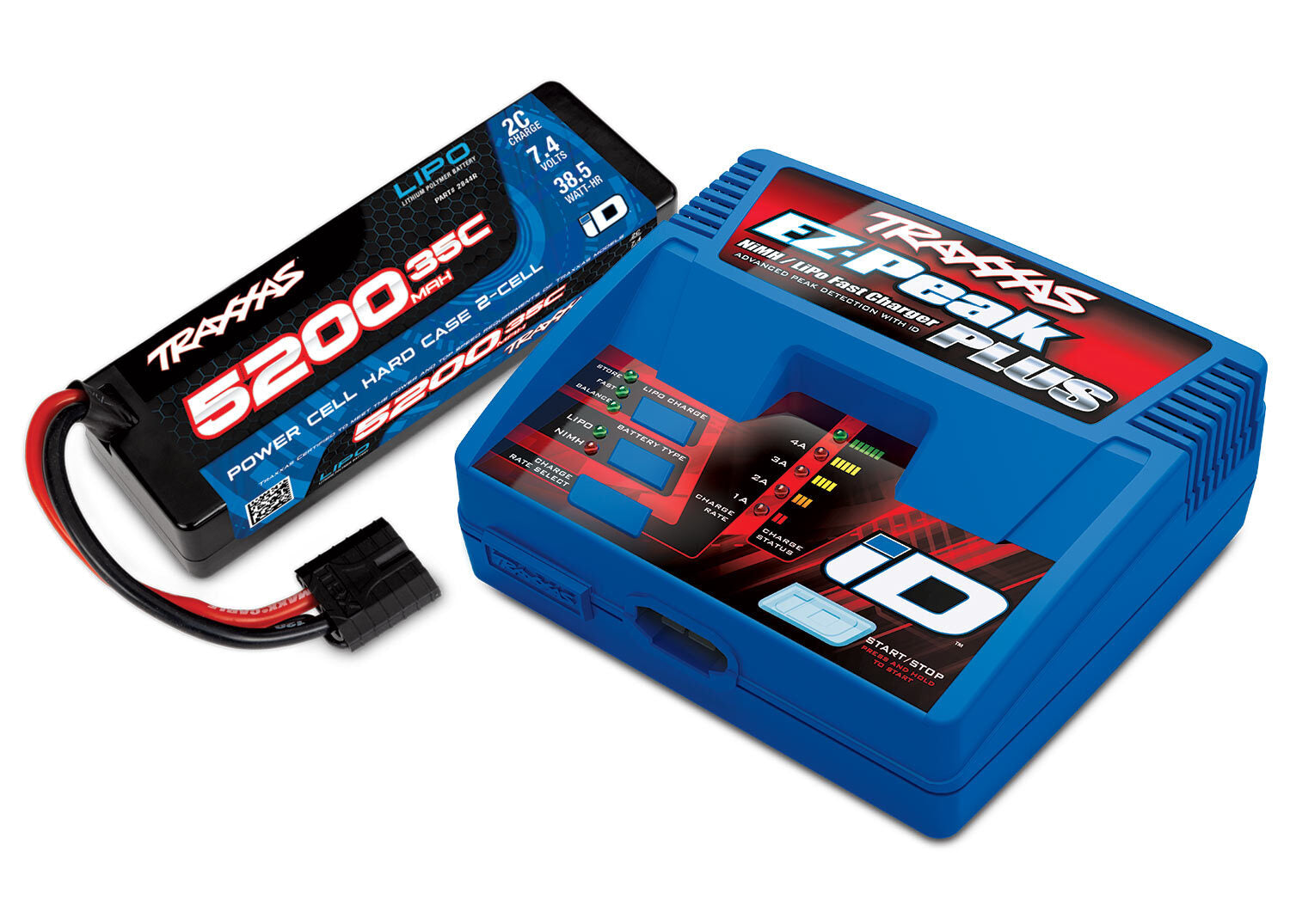 2s lipo completer w usb c charger Spektrum SPMXC0040 reliable charging every time TRAXXAS 2s LiPo Completer w/