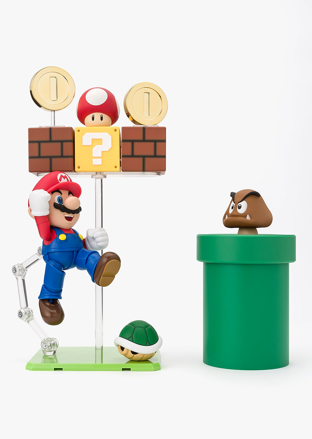 Bandai x Tamashii Nations S.H.Figuarts Super Mario Playset