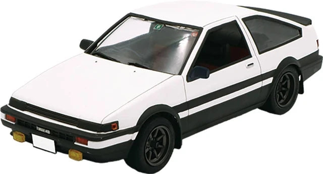Fujimi 1/24 Initial D Toyota Sprinter Trueno AE86 Fujiwara Takumi Ver. Early Type 1600GT APEX Model Kit (w/Character Acrylic Stand)