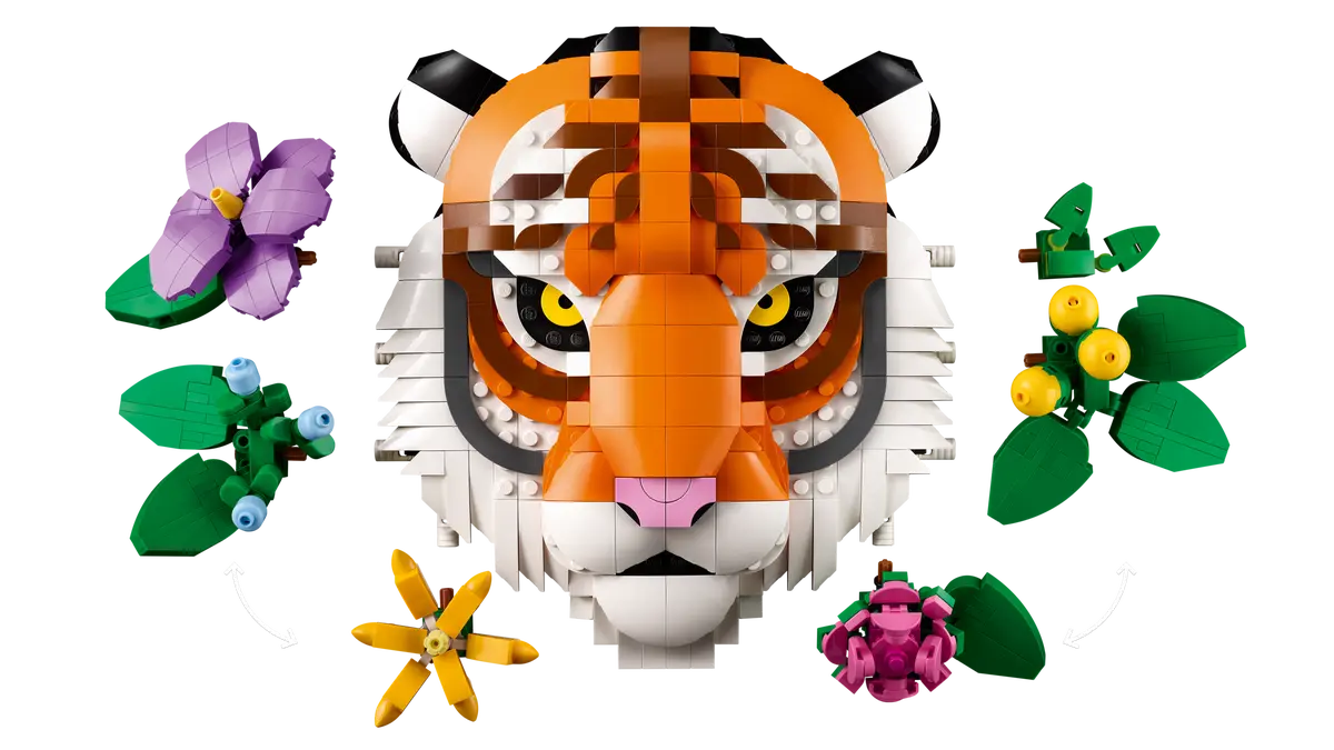 LEGO® Art: The Fauna Collection - Tiger