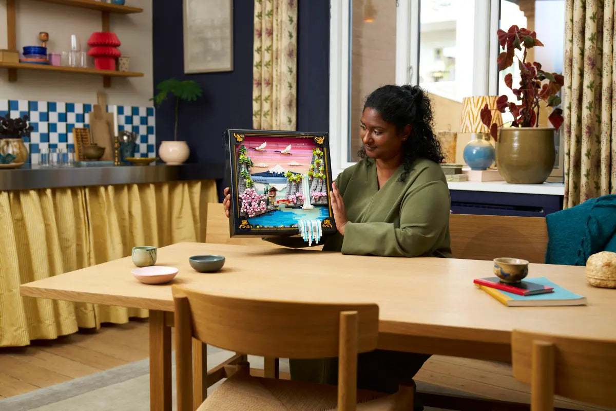 LEGO® Art: Japanese Cherry Blossom Landscape