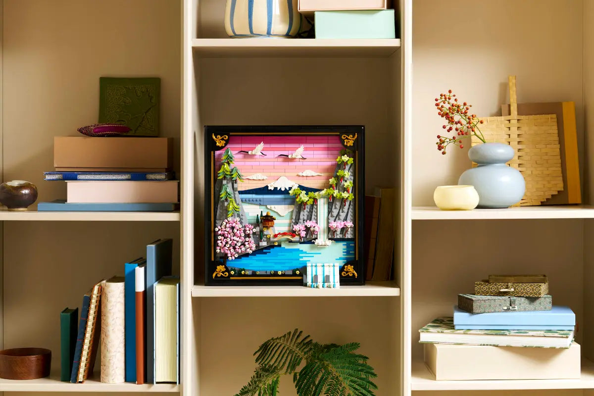 LEGO® Art: Japanese Cherry Blossom Landscape