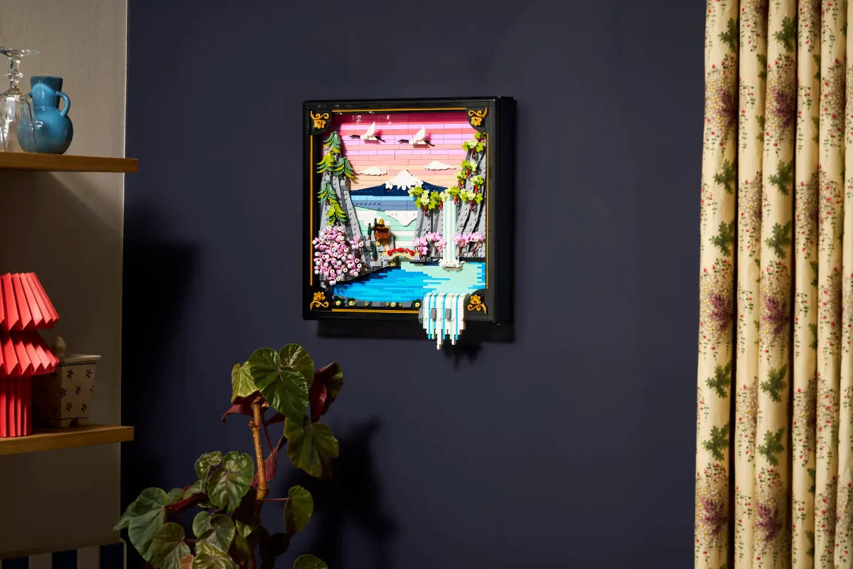 LEGO® Art: Japanese Cherry Blossom Landscape