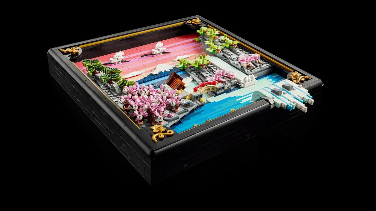 LEGO® Art: Japanese Cherry Blossom Landscape