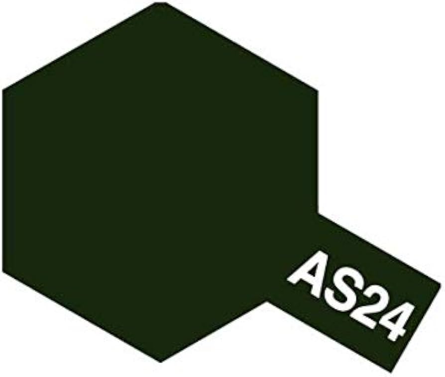 Pintura en Spray para Aviones AS-24 Verde Oscuro (Aire Alemán) 100ml