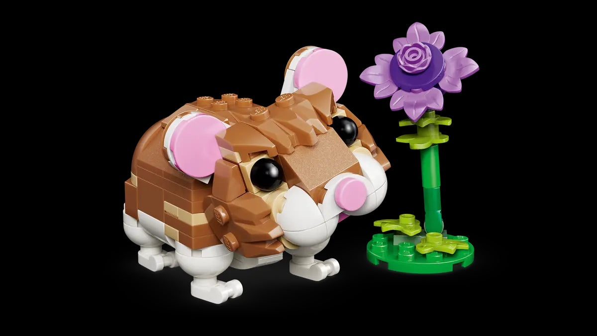 LEGO Creator: Cute Hamster with a Flower