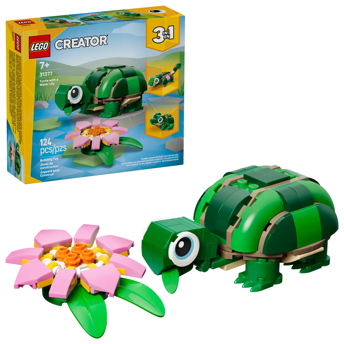 LEGO Creator: Turtle with a Water Lily Flower