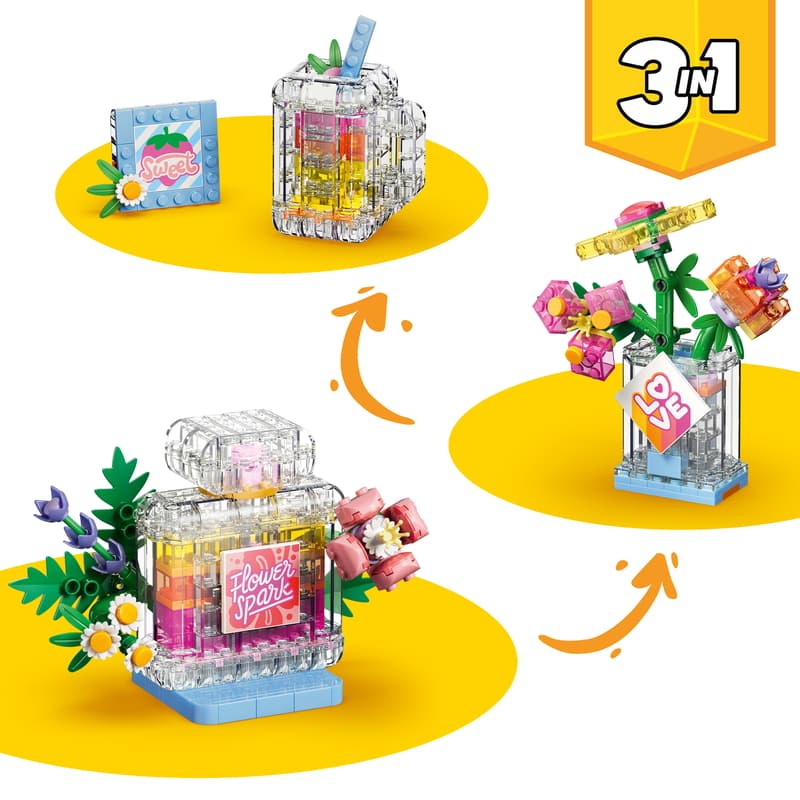 LEGO Creator: Floral Decor Perfume Bottle