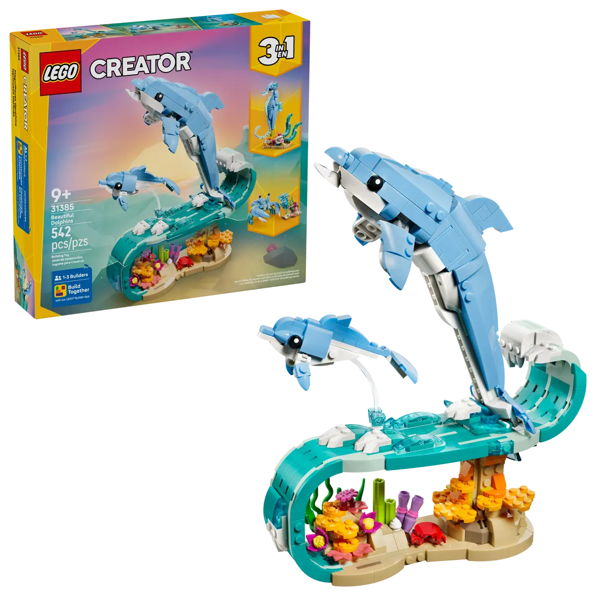 LEGO Creator: Sea Animals: Beautiful Dolphins