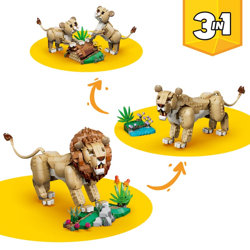 LEGO Creator: Wild Animals: Majestic Lion