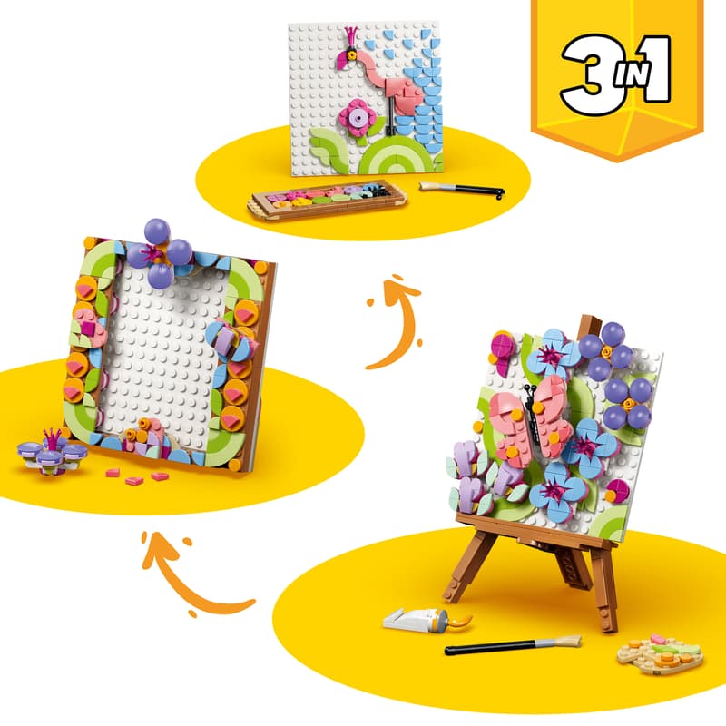 LEGO Creator: Floral Art Decor Painting