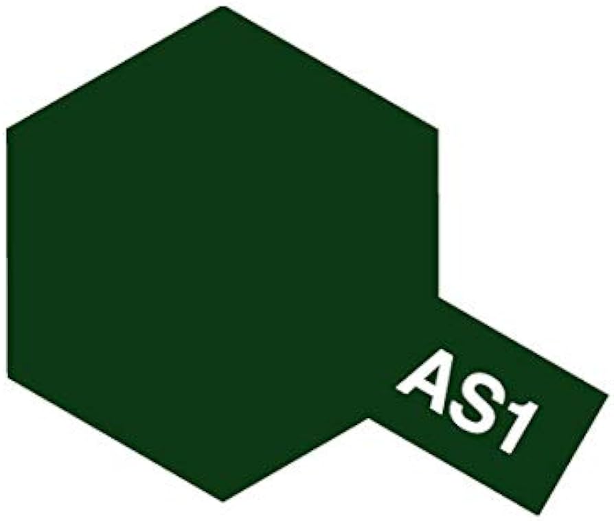 Pintura en Spray para Aviones AS-1 Verde Oscuro (IJN) 100ml