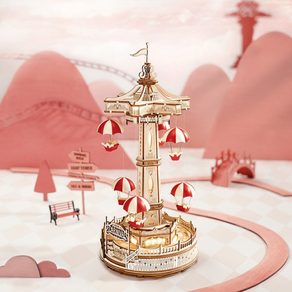 ROKR Parachute Tower Music Box