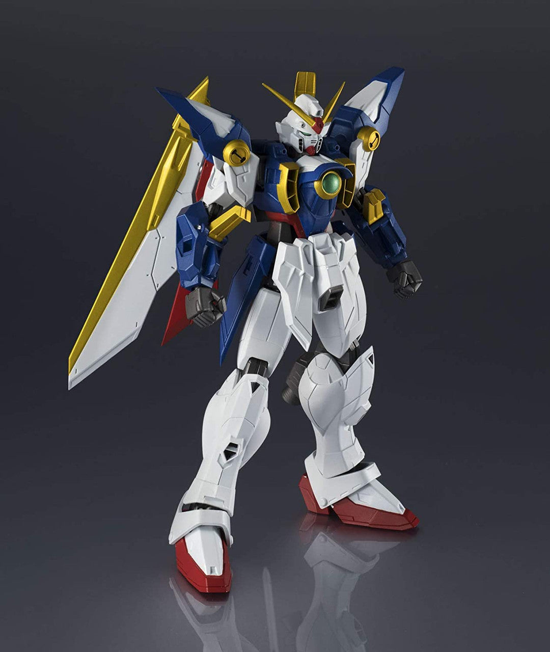 Bandai x Tamashii Nations Gundam Universe Xxxg-01W Wing Gundam Mobile Suit Gundam Wing Action Figure (White)