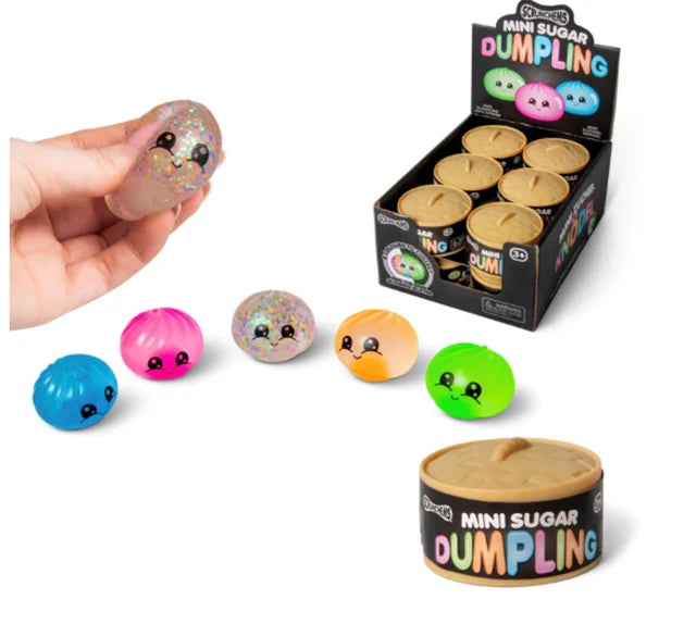 Scrunchems Sugar Mini Dumplings Mystery Squishies (Assorted Colors)