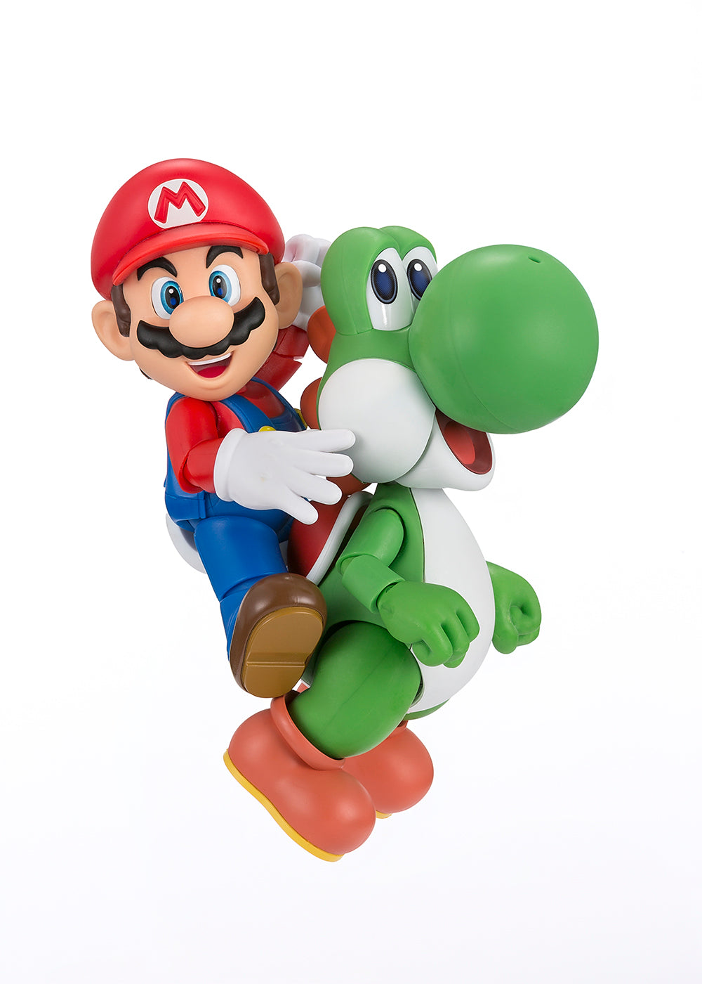 Bandai x Tamashii Nations S.H.Figuarts Yoshi (Super Mario) Figurine