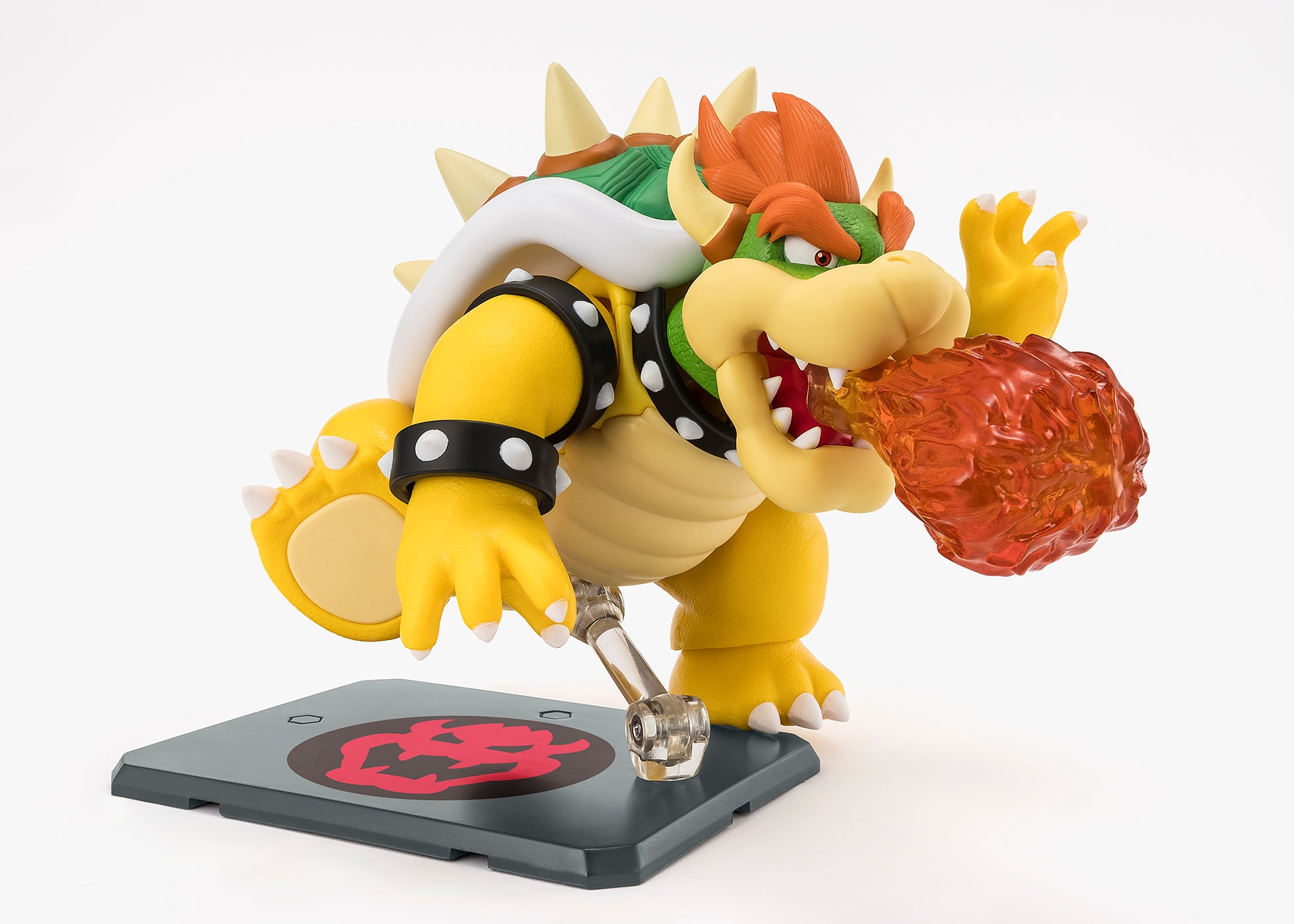 Bandai x Tamashii Nations S.H.Figuarts Bowser (Super Mario) Figurine