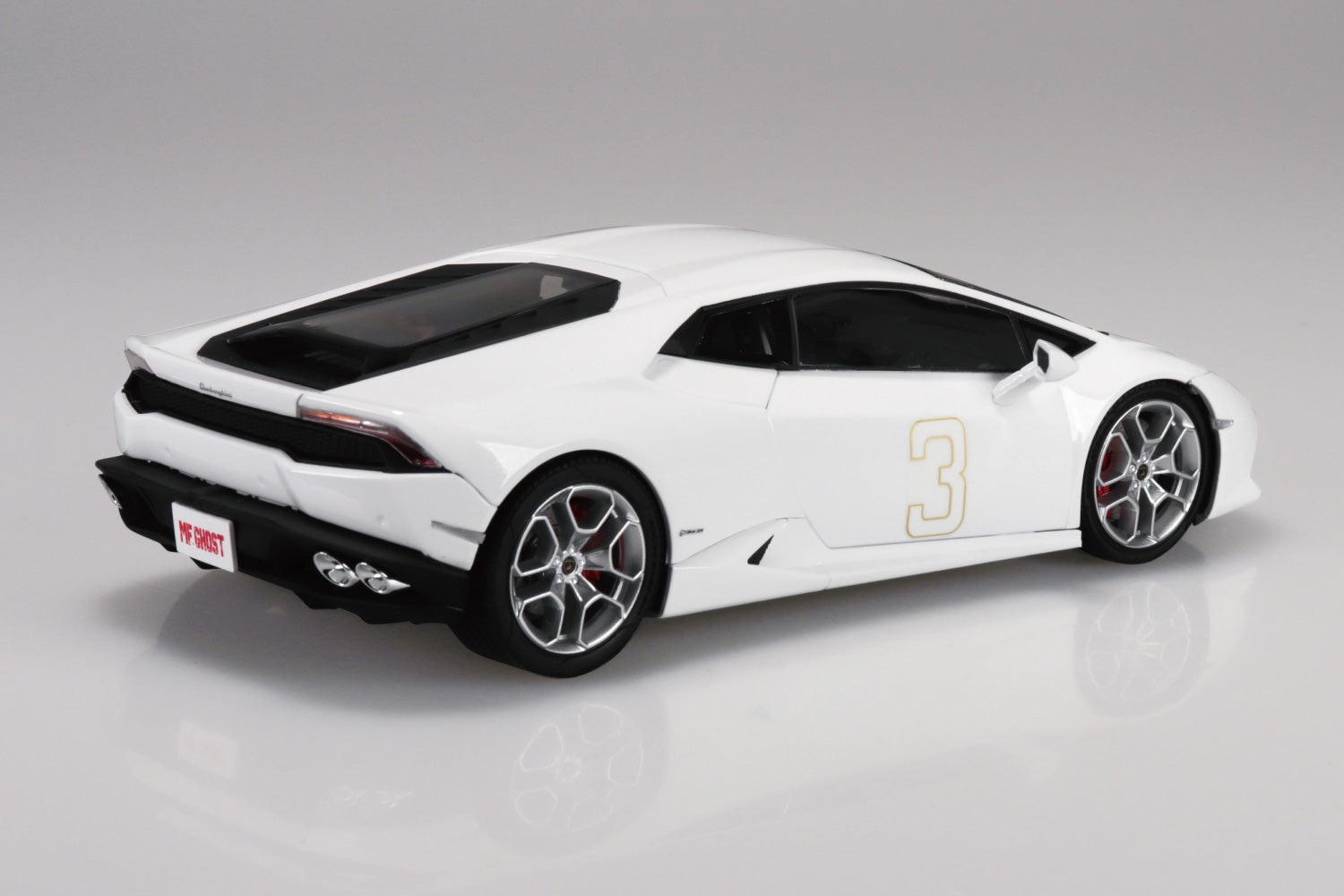 Aoshima 1/24 MF GHOST #5 Oishi Daigo Lamborghini Huracan LP610-4 (Modified) Model Kit