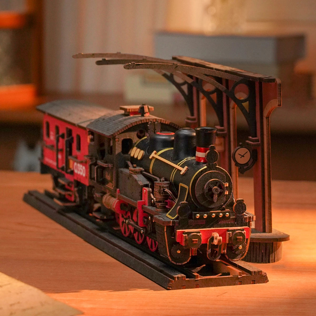Rolife Steam Journey 3D Wooden Puzzle Kit