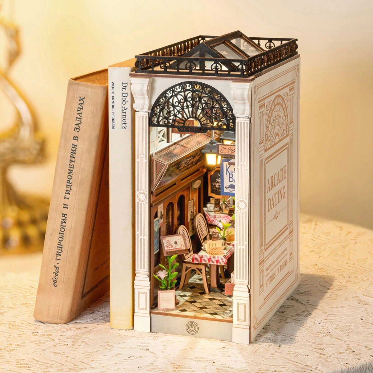 Rolife Arcade Dating DIY Book Nook Shelf Insert Kit